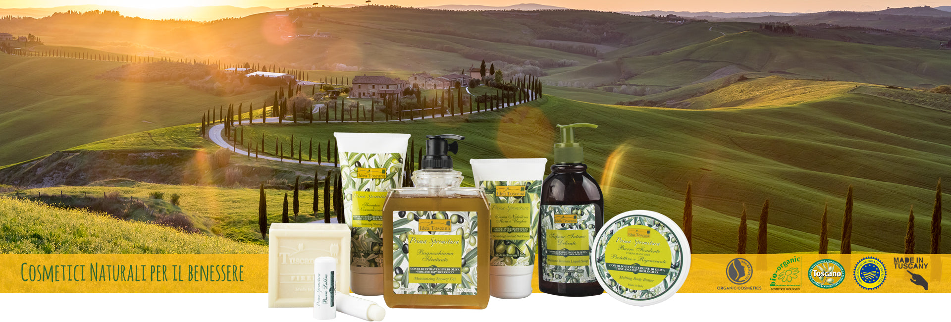 Tuscany Olive Oil Beauty Line