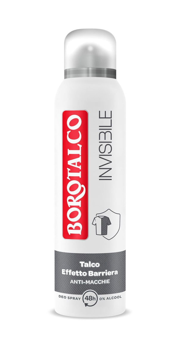 Borotalco Deodorant Invisible Grey Spray 150 ml