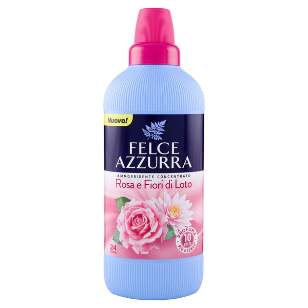 Felce Azzurra Rose & Lotus Flower Concentrated Fabric Softener (24 Washes) 600 ml