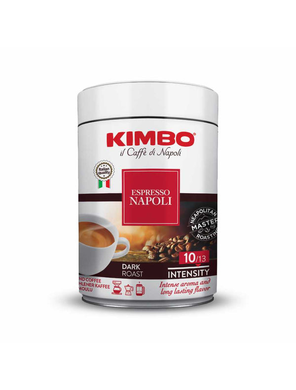 KIMBO Caffe Kimbo Espresso Napoli Ground Coffee Tin