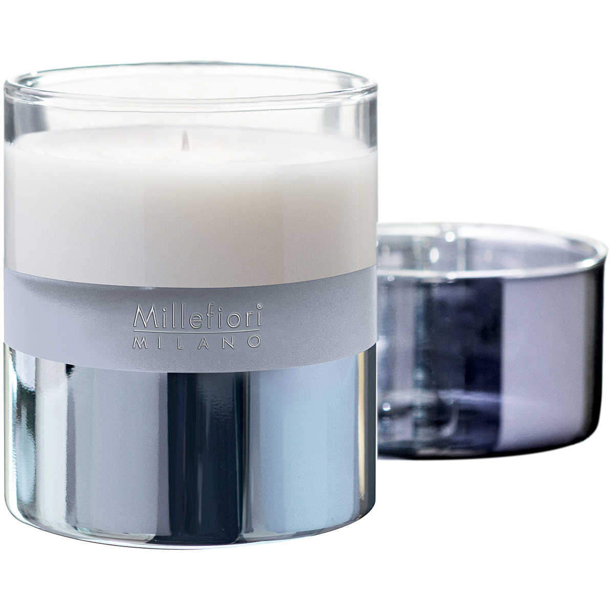 MILLEFIORI MILANO Italian Scented Candle WHITE MUSK – EMPORIO ITALIANO