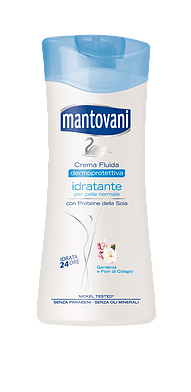 Mantovani | Moisturizing Body Lotion Gardenia 400 ml - 8.45 oz, flip-top cap