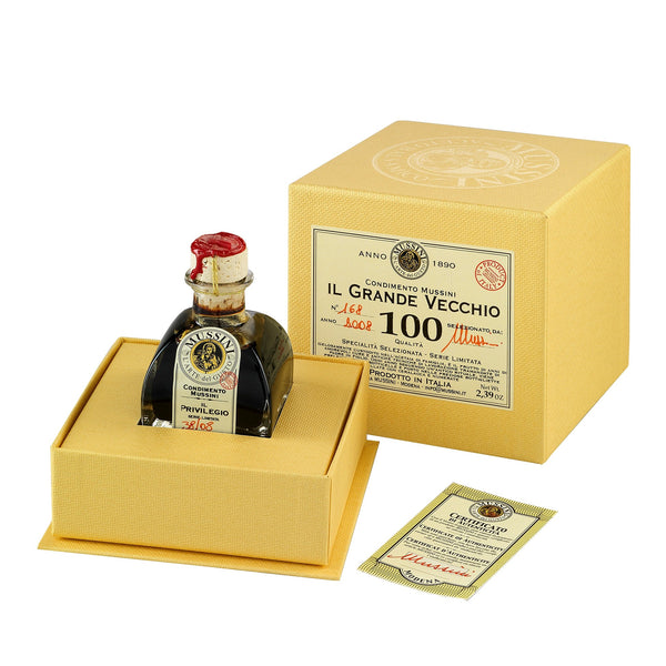 MUSSINI Il Grande Vecchio 100 Year Balsamic Vinegar