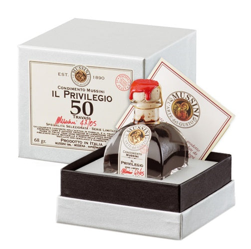 Mussini Balsamic Vinegar of Modena "50 Years" Il Privilegio 2.4 fl.oz