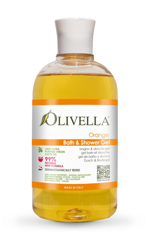 OLIVELLA Bath & Shower Gel Orange 500 ml