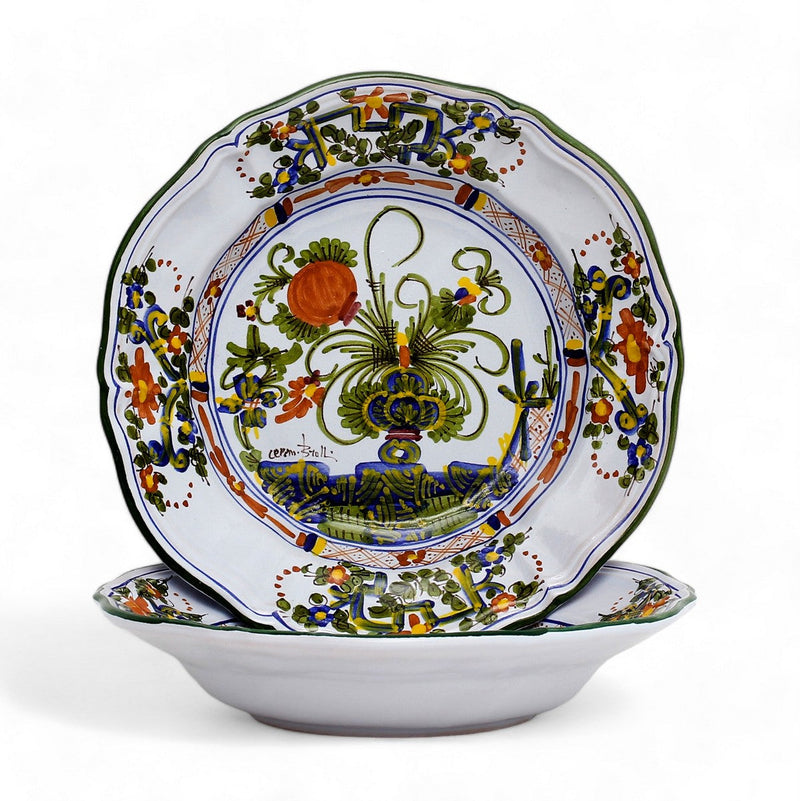 FAENZA-CARNATION-GAROFANO: 3 Pieces Basic Place Setting