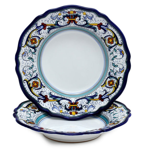 VECCHIA DERUTA: Rim Pasta Soup Plate