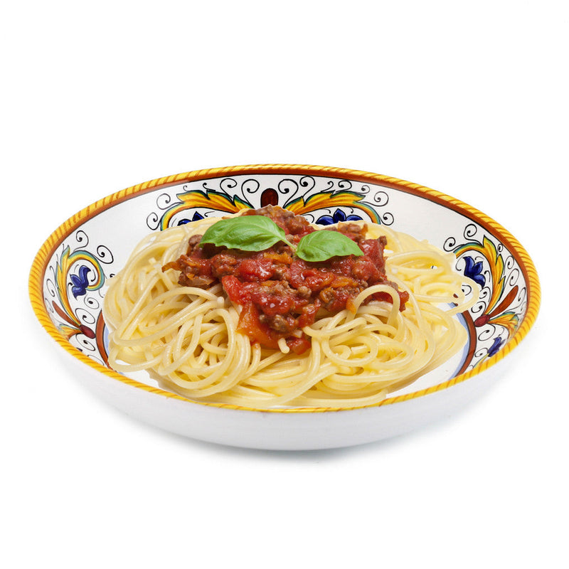 RAFFAELLESCO-PERUGINO: Risotto/Pasta/Cioppino round shallow coupe bowl