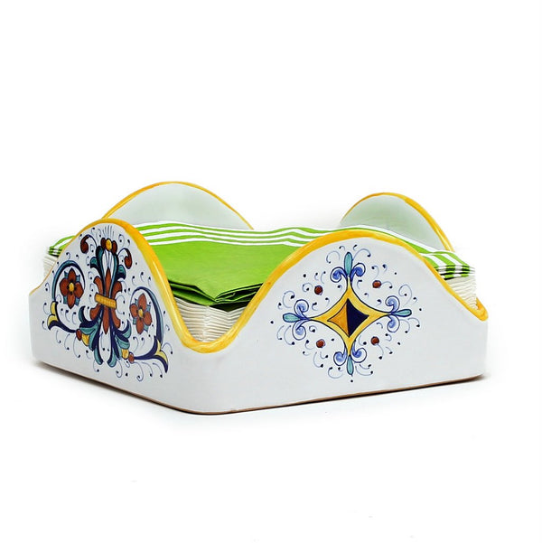 RICCO DERUTA DELUXE: Square Napkins Holder (For Luncheon Size napkins 6"x6")