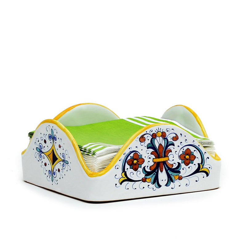 RICCO DERUTA DELUXE: Square Napkins Holder (For Luncheon Size napkins 6"x6")