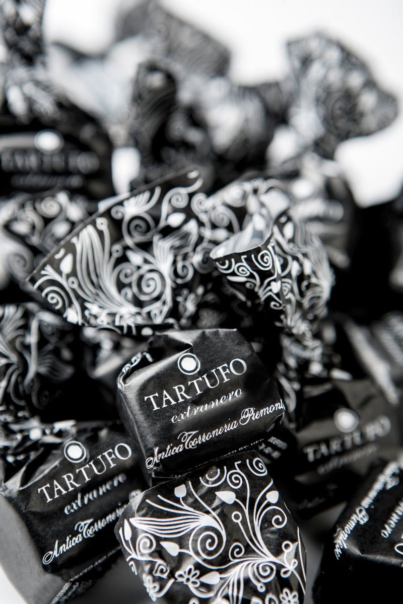 Italian chocolate truffles extranero