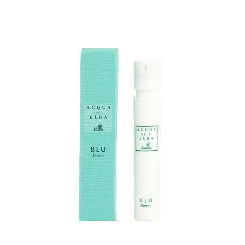 Acqua dell'Elba Blu perfume bottle and packaging on a white background