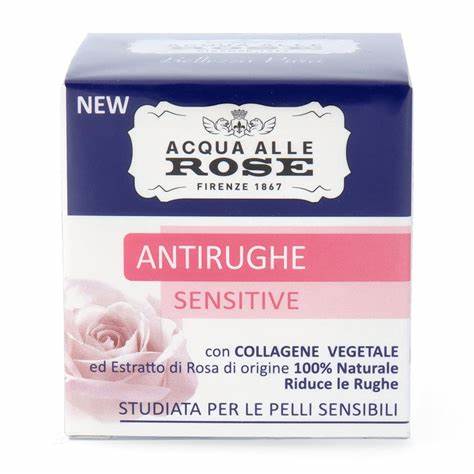 Roberts Rose Water Anti Wrinkle Face Cream for Sensitive Skin 50 ml