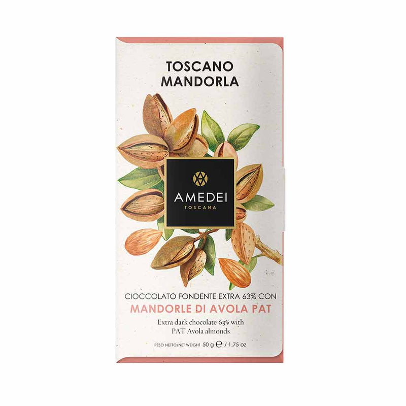 AMEDEI Toscano Extra Dark Chocolate with Avola Almonds