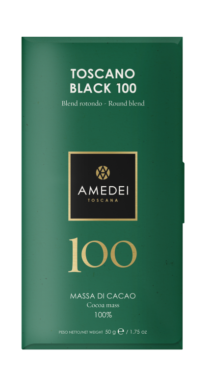 Amedei Toscano Black 100% Dark Chocolate Bar