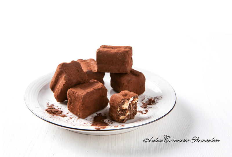 Antica Torroneria Piemontese Extra Dark Chocolate Truffles - EMPORIO ITALIANO