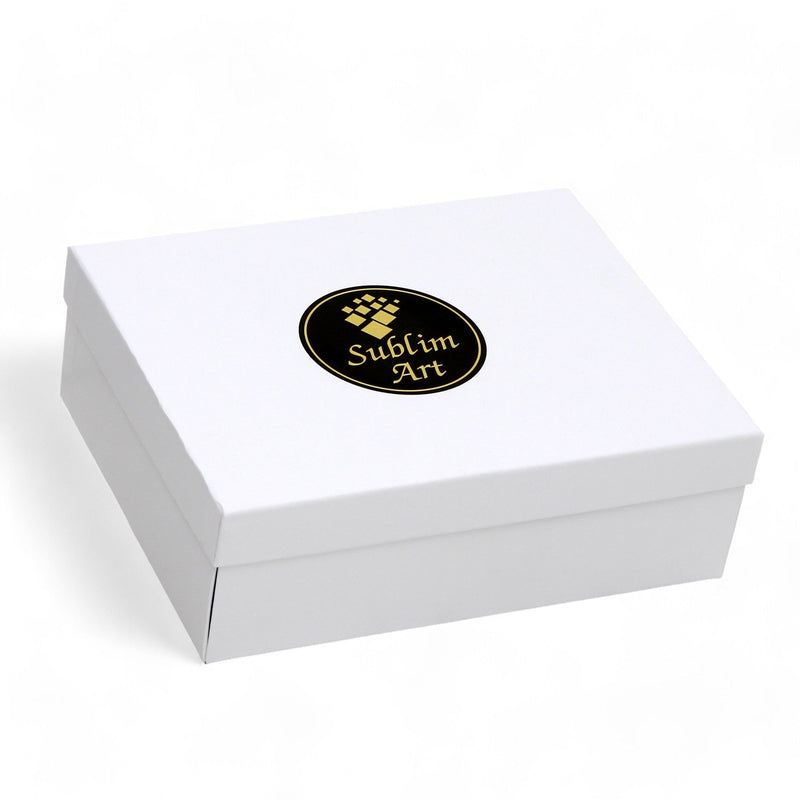 WOOD BOXES COLLECTION: Lined large wood box with printed tile - Carara White Marble by Marmo di Carrara