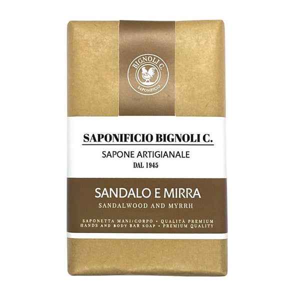 Saponificio Bignoli Hand and Body Soap Sandalwood and Myrrh