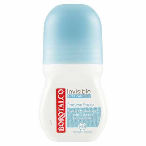 Borotalco Deodorant Invisible Fresh Scent Roll-On 50 ml