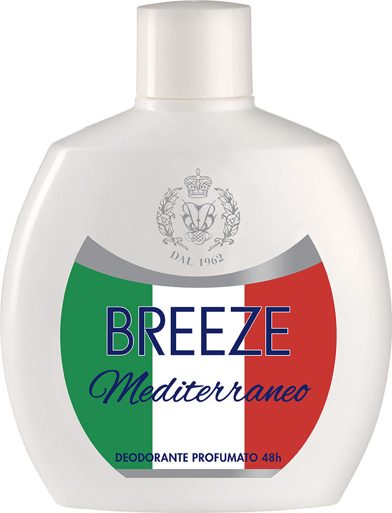 BREEZE Deodorant Squeeze Mediterraneo, Italy 100 ml