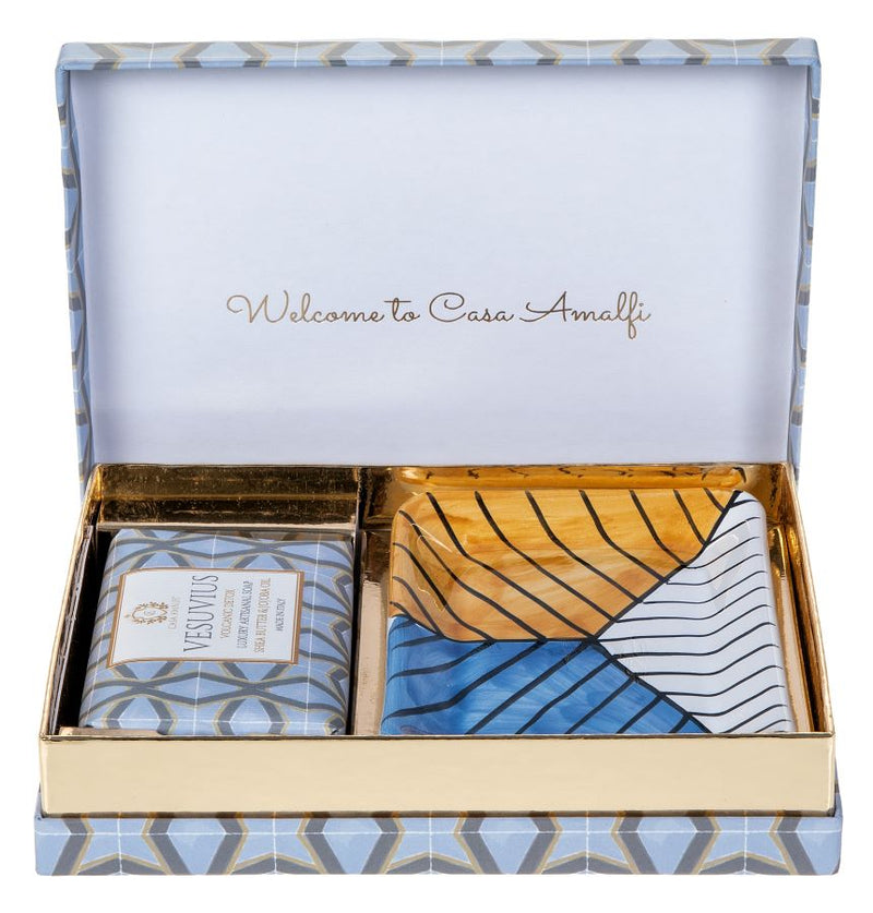 Casa Amalfi Vesuvius Maiolica Gift Box