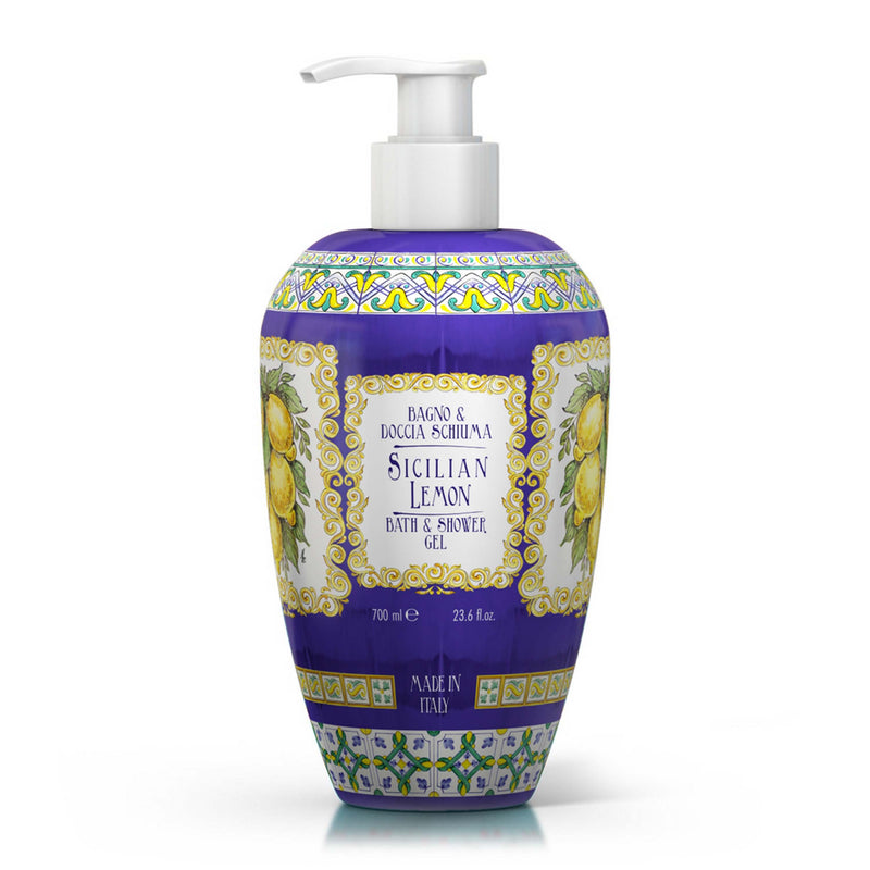 Le Maioliche SICILIAN LEMON Bath & Shower Cream 700 ml