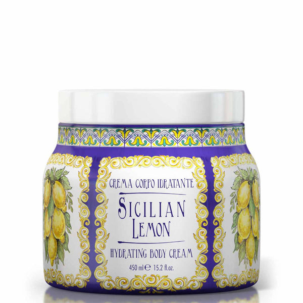 Le Maioliche SICILIAN LEMON Moisturizing Body Cream 450 ml - EMPORIO ITALIANO