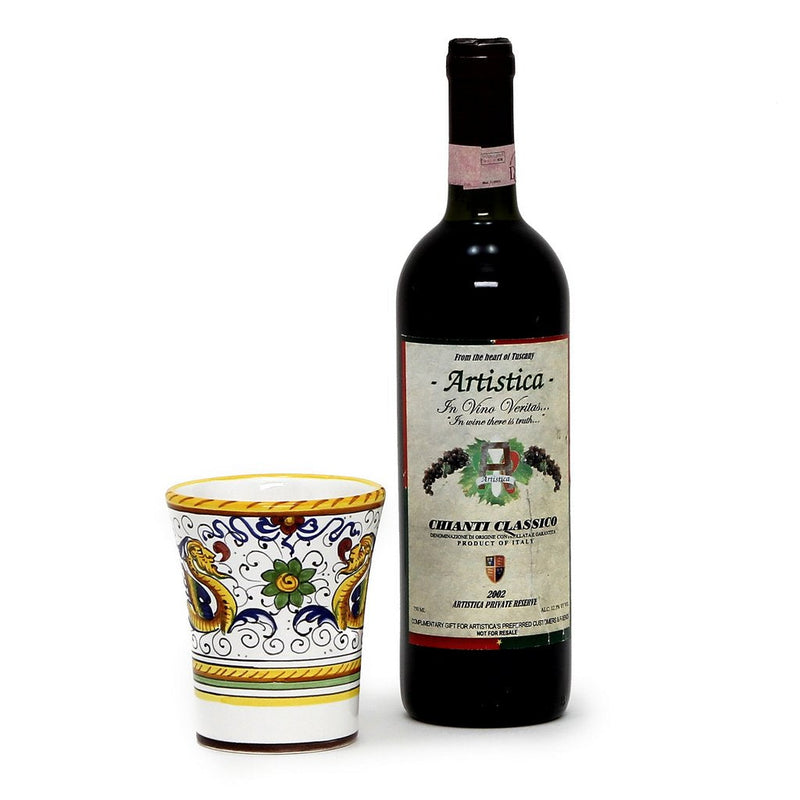 RAFFAELLESCO DELUXE: Flared Drinking Cup Mug (12 Oz)