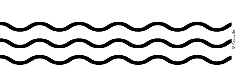 SUBLIMART: Line Art - Porcelain Soy Wax Candle (Design #LIN18)