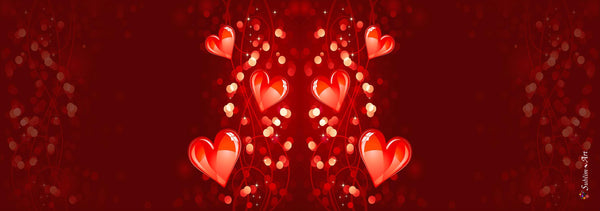 SUBLIMART: Love - Soy Wax Candle (Design #VAL07)