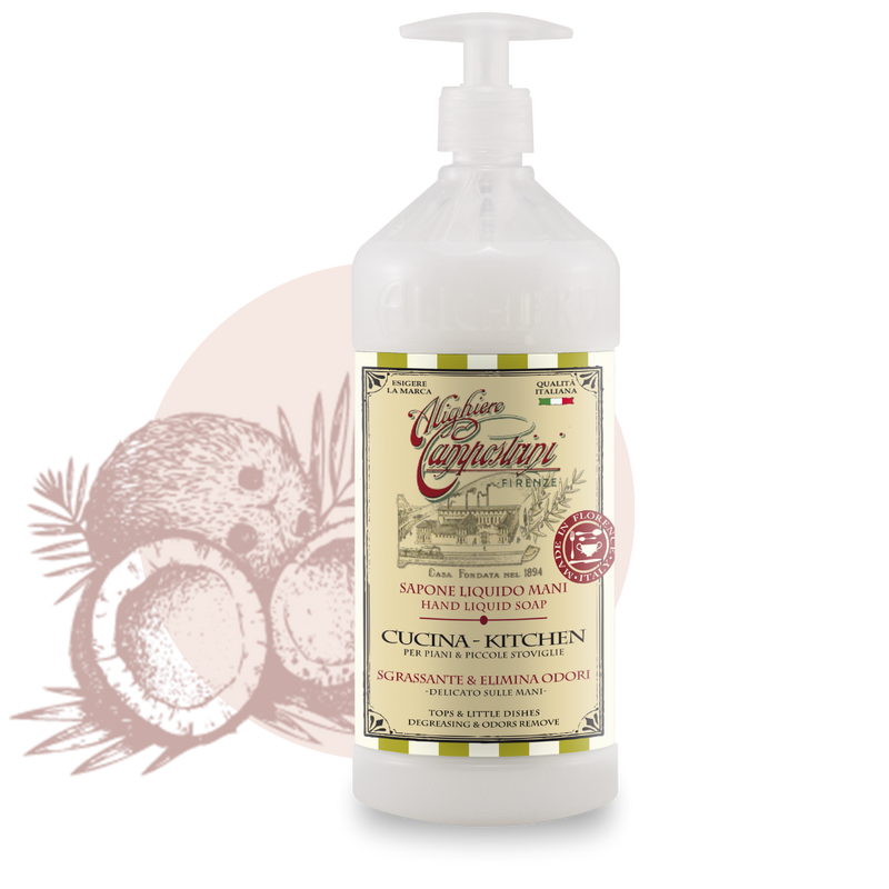 Alighiero Campostrini Liquid Soap for Hands & Kitchen 33 oz.