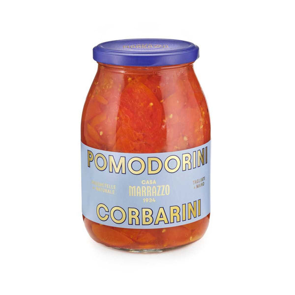 Casa Marrazzo Sliced Corbarini Cherry Tomatoes in Water