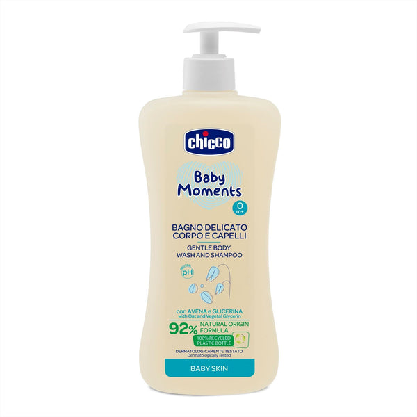 Chicco Baby Moments Gentle Body Wash & Shampoo