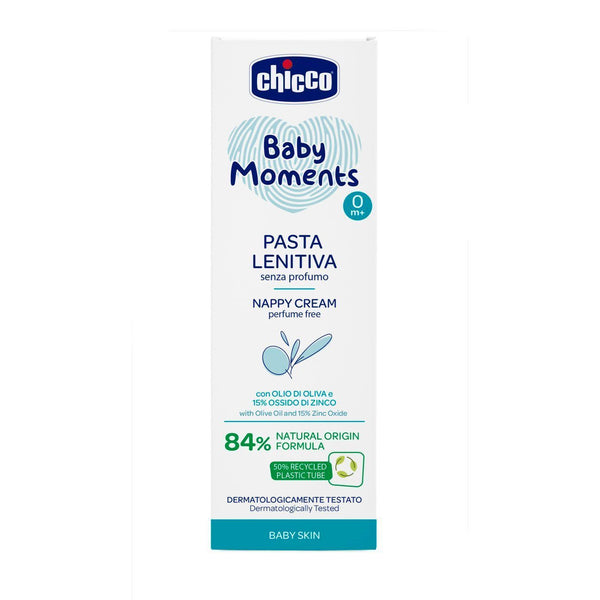 Chicco Baby Moments Fragrance-Free Natural Rash Cream