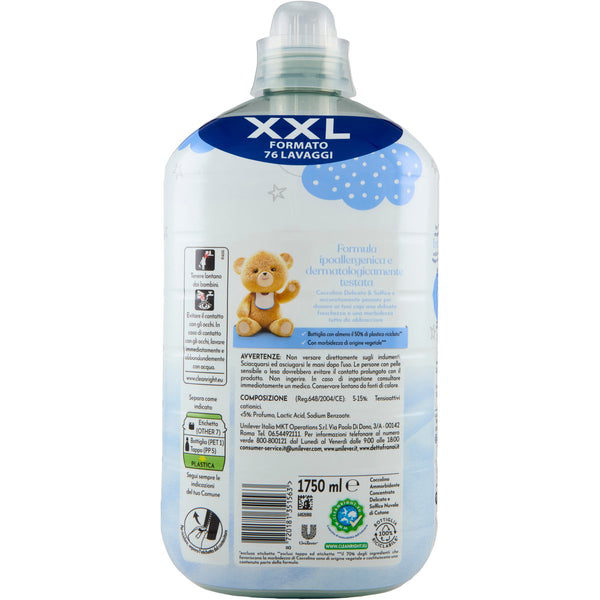 Coccolino Fabric Softener Delicate & Soft 76 Washes