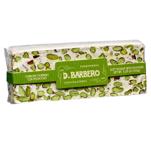 D. Barbero Soft Torrone with Pistachio 200gr