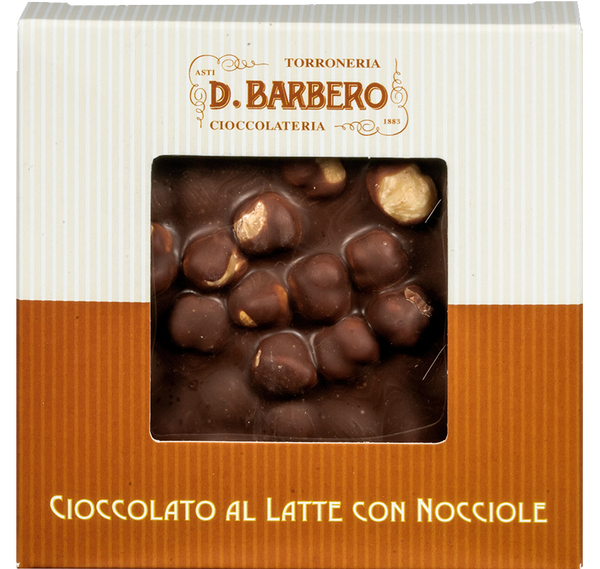 D. Barbero Milk Chocolate with Hazelnuts