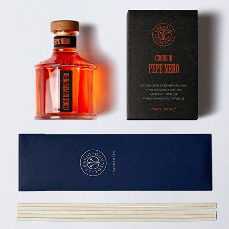 Erbario Toscano Black Pepper Luxury Home Fragrance Diffuser