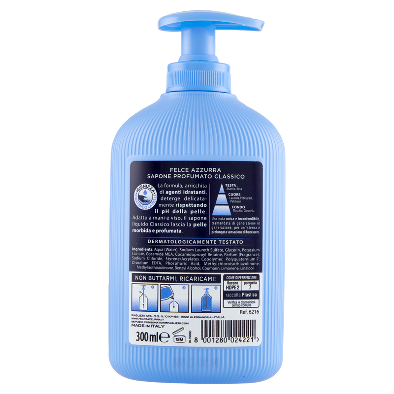 Felce Azzurra Classic Sapone Liquido