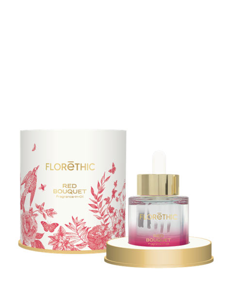 Florēthic Red Bouguet Fragrance in Hair Oil