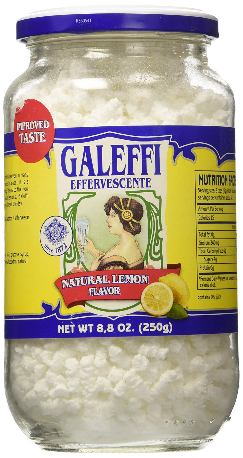 Galeffi Effervescenti Lemon-Flavored Sticks for Digestive Drink