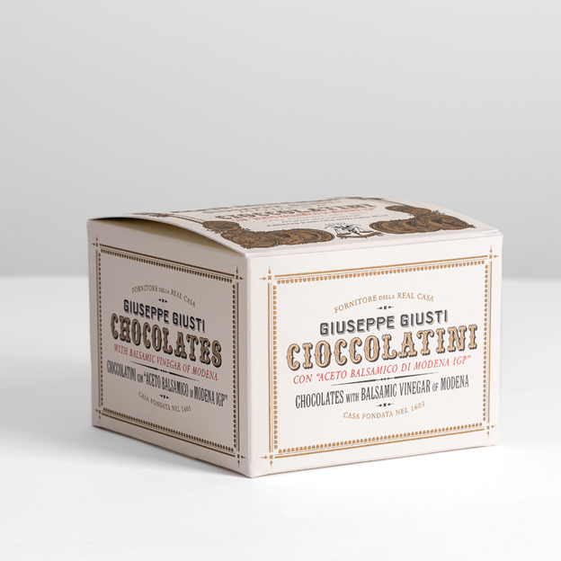 Giuseppe Giusti Chocolates with Balsamic Vinegar of Modena