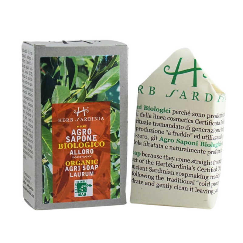 Herb Sardinia Organic Artisanal Agri-Soap Laurel
