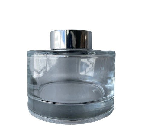 Glass Reed Diffuser Round Bottle 200ml, Empty