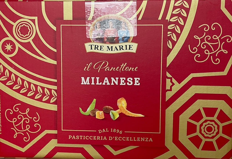 Tre Marie Traditional Panettone Milanese in Gift Box 1000 gr