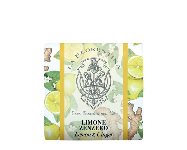 La Florentina Pomario Lemon & Ginger Bar Soap