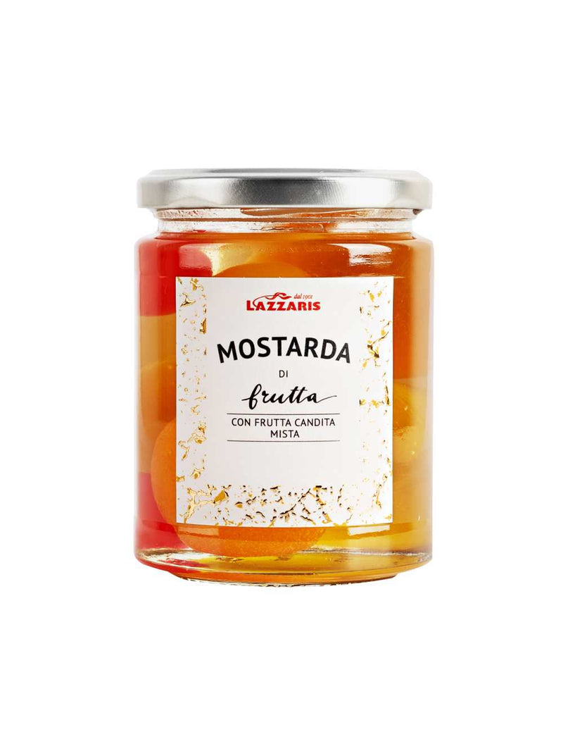 Lazzaris Mostarda Di Frutta Jar 360 gr