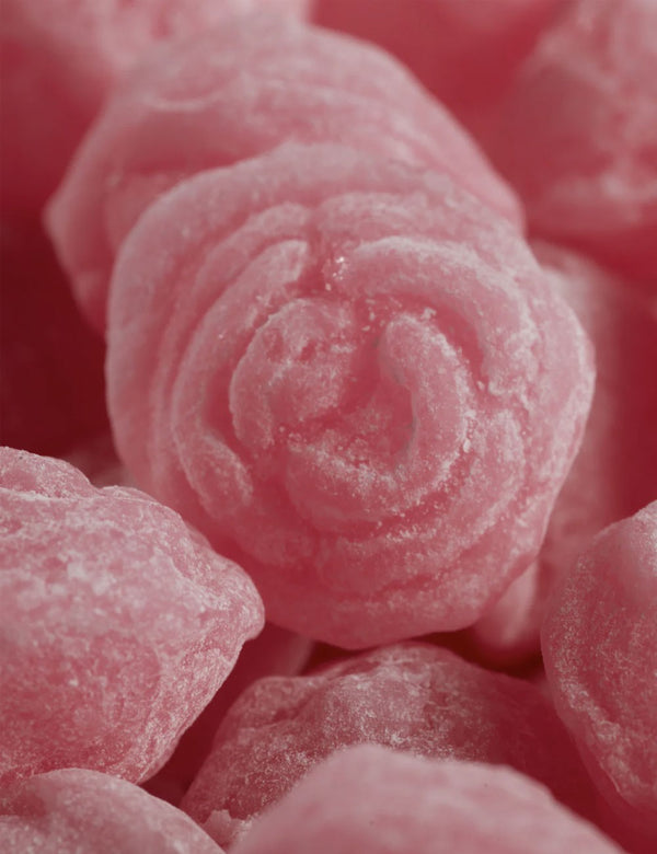 Leone Roses Candy Drops in Round Tin 150 gr