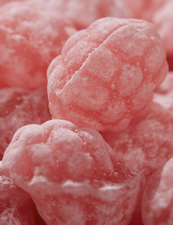 Leone Raspberry Candy Drops in Round Tin 150 gr