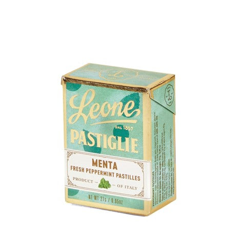 Leone Pastiglie Peppermint Candy in Box